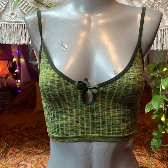 Colsie Tops - Colsie Cropped cropped bralette bra cami tank top